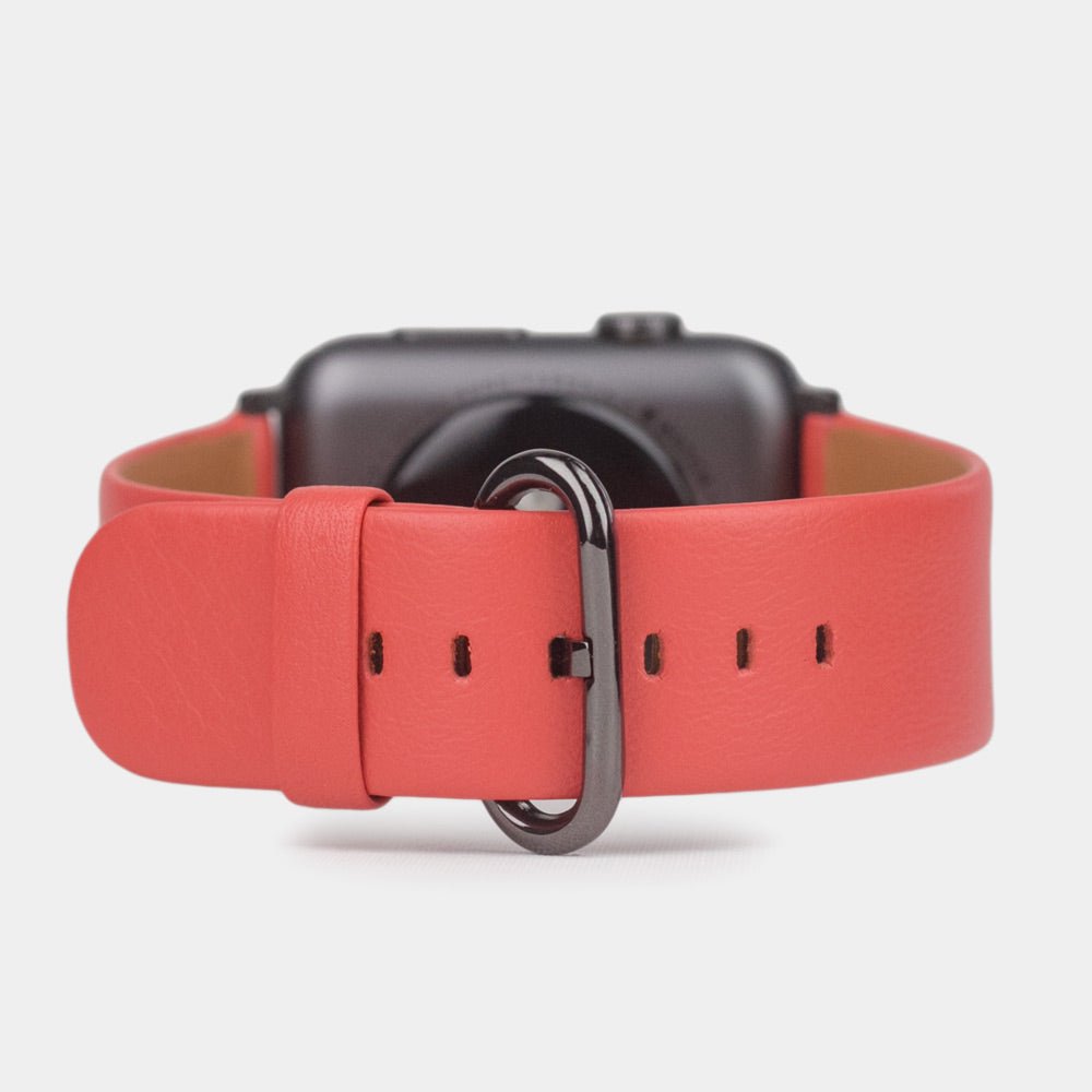 strap apple watch 41 / 42mm red coral | Marcel Robert