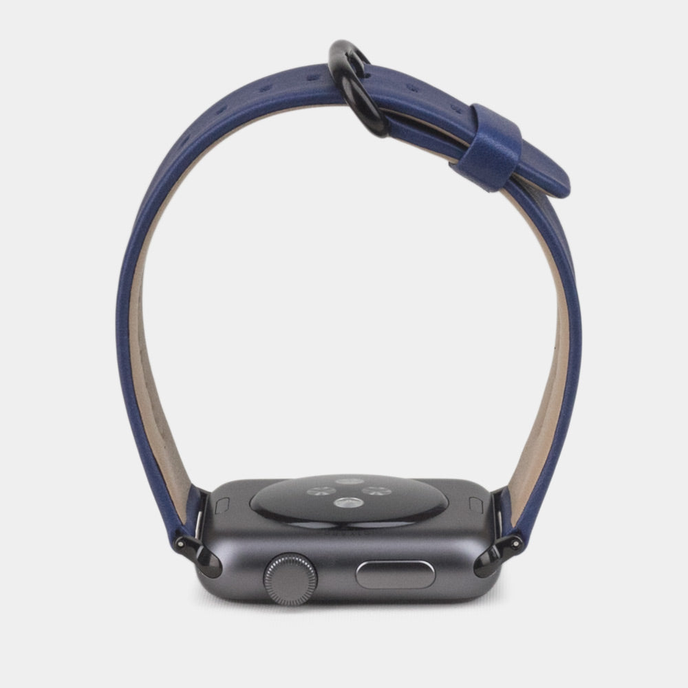 Python Strap Apple Watch 41/42mm Blue Royal | Marcel Robert - 8