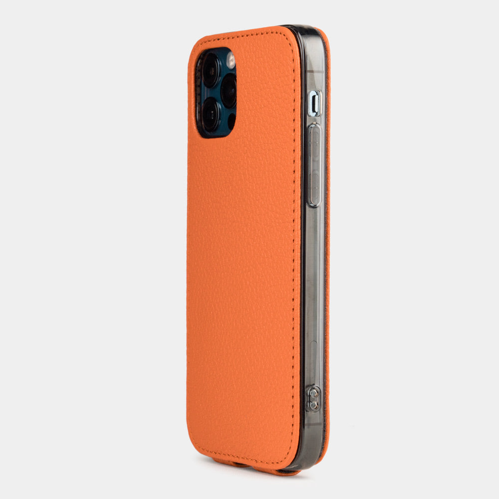 Orange Case for iPhone 12 Pro Max Leather | Marcel Robert - 7