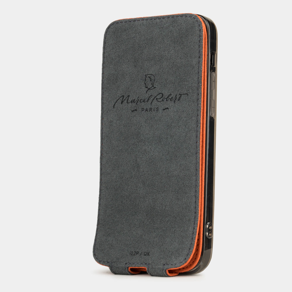 Orange Case for iPhone 12 Pro Max Leather | Marcel Robert - 8