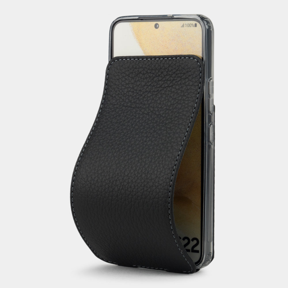 Samsung S22 case leather black