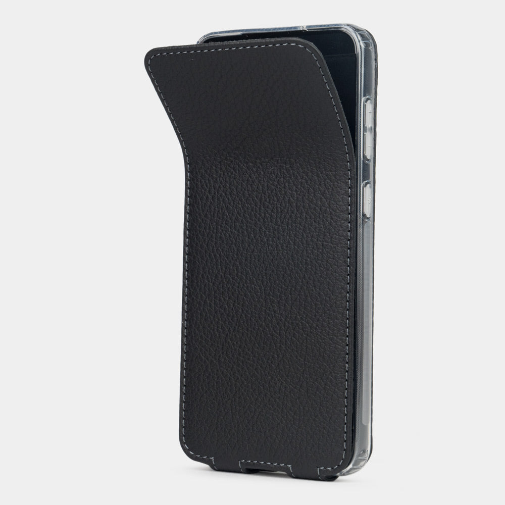 Samsung S23 case leather black