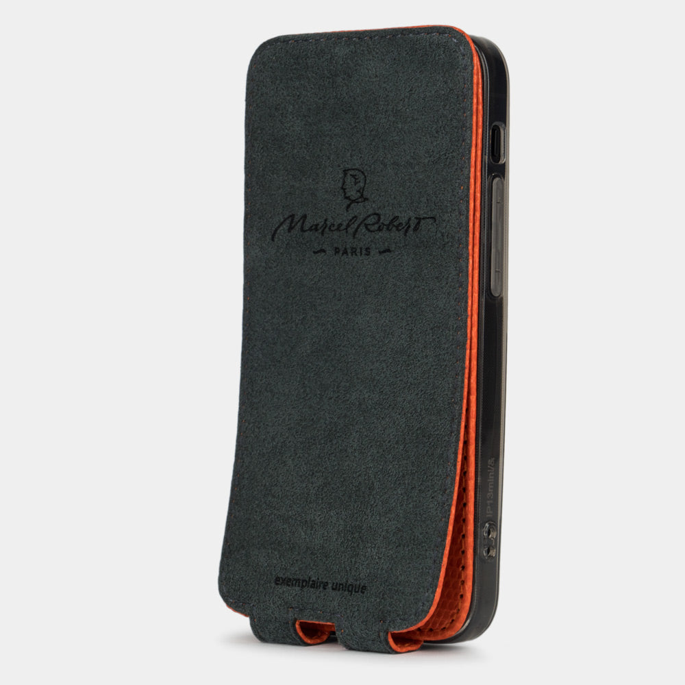 case iPhone 13 Pro Max lizard orange | Marcel Robert