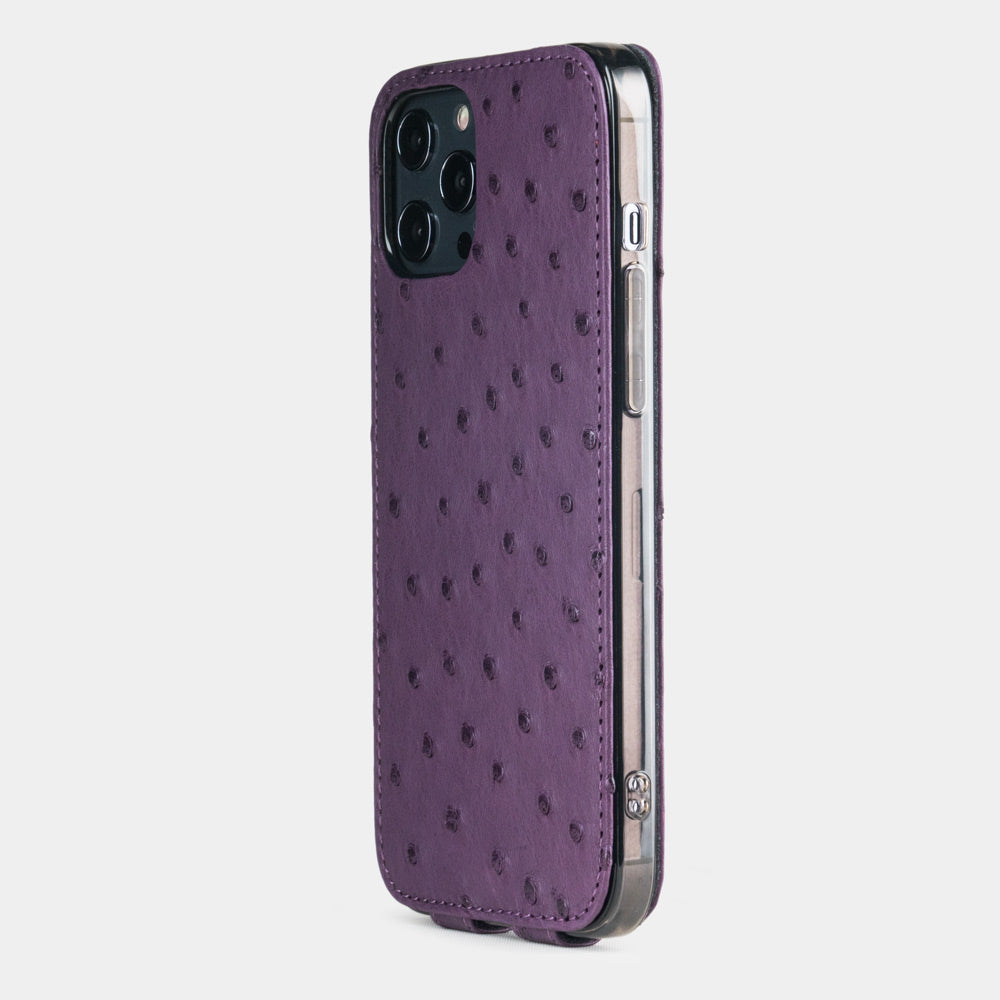 case iPhone 12 Pro ostrich purple | Marcel Robert