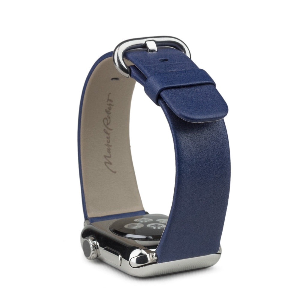 Python Strap Apple Watch 41/42mm Blue Royal | Marcel Robert - 4
