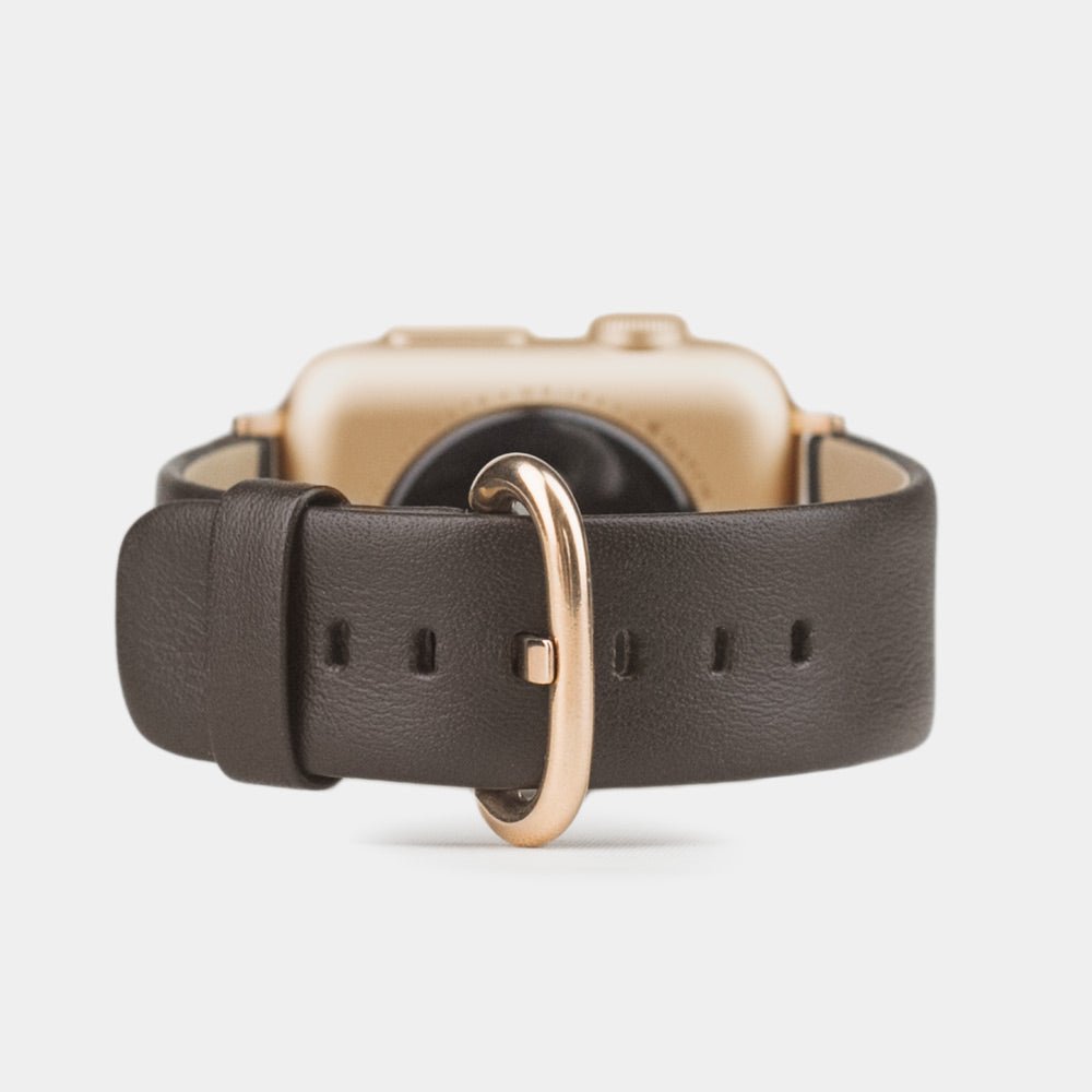 Leather Strap Apple Watch 45/46mm Brown | Marcel Robert - 16