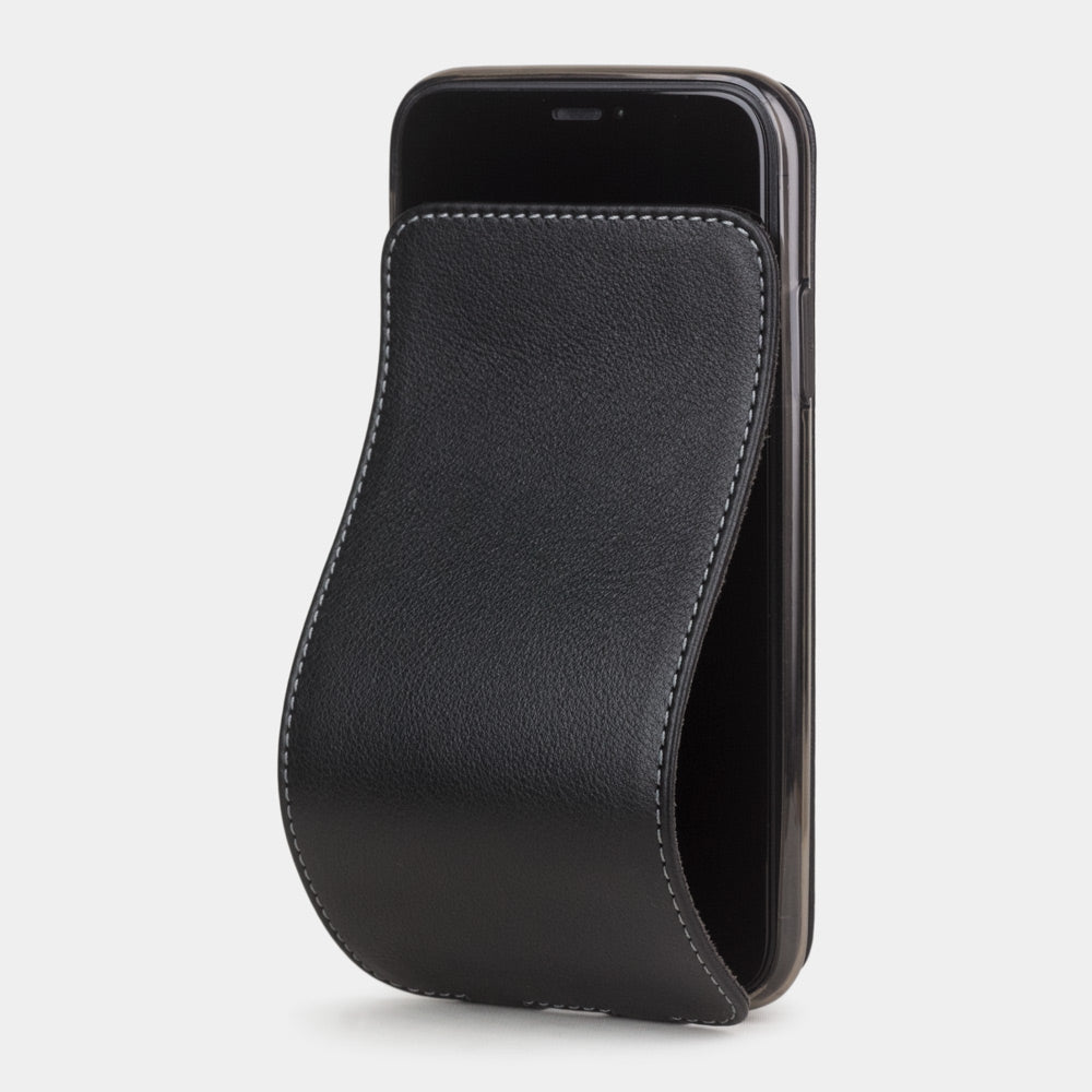 Premium Leather Case iPhone 11 Black | Marcel Robert - 6