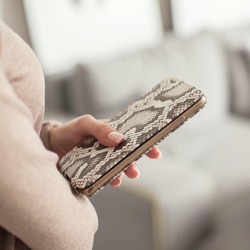 Natural Python Leather Case iPhone 11 Pro Max | Marcel Robert - 7