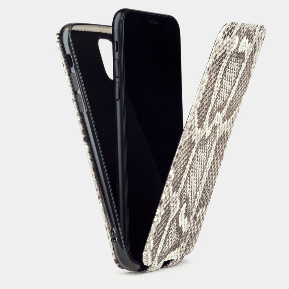Natural Python Leather Case iPhone 11 Pro Max | Marcel Robert - 2