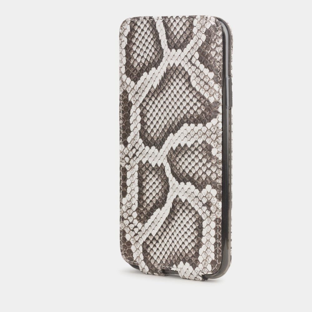 Natural Python Leather Case iPhone 11 Pro Max | Marcel Robert - 4