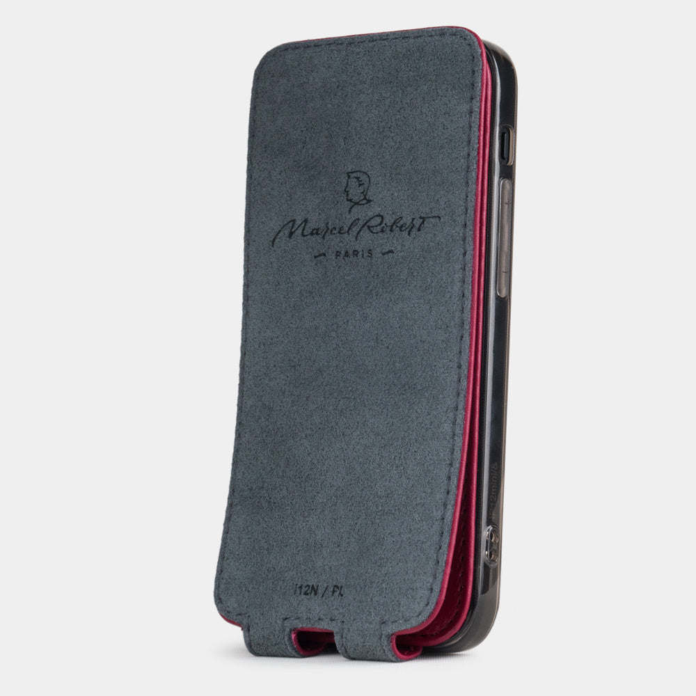 Premium Leather Case iPhone 12 Pro Max Fuchsia | Marcel Robert - 6