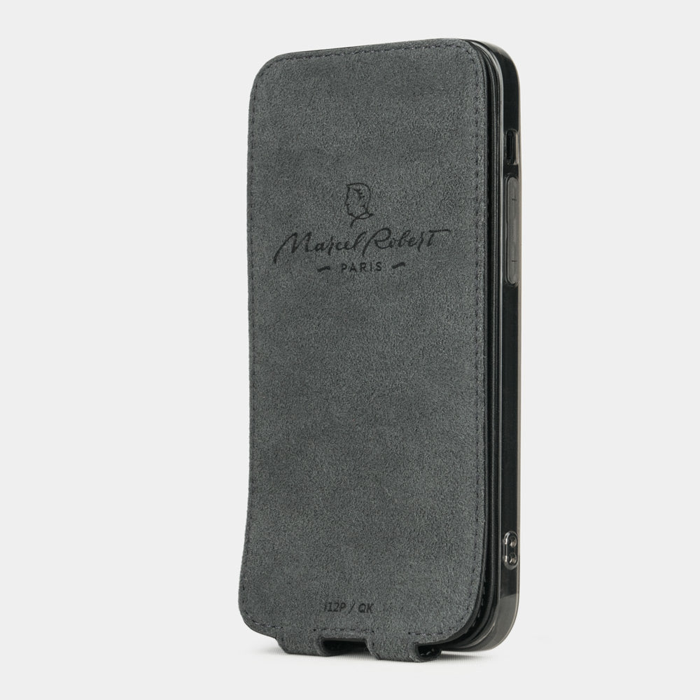 Premium Leather Case iPhone 12 mini Black | Marcel Robert - 6