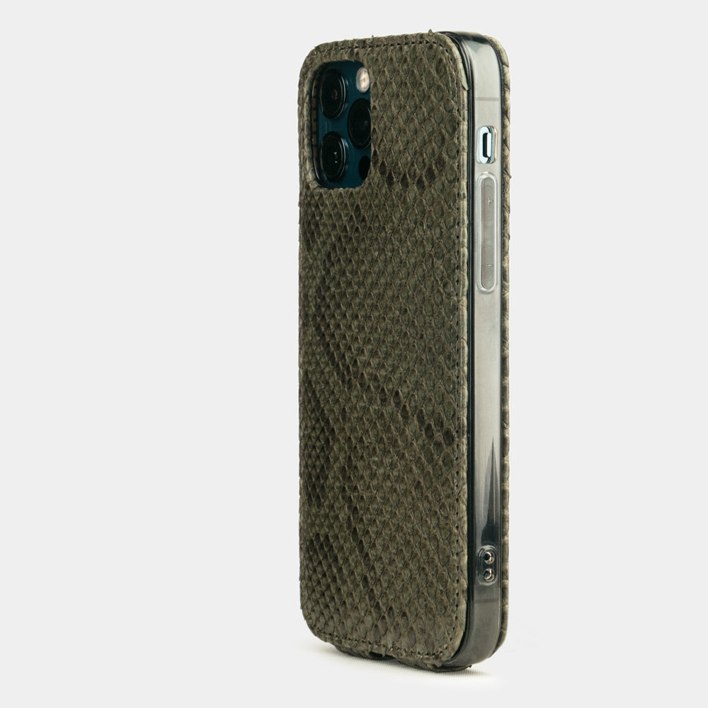 case iPhone 12 Pro python green | Marcel Robert