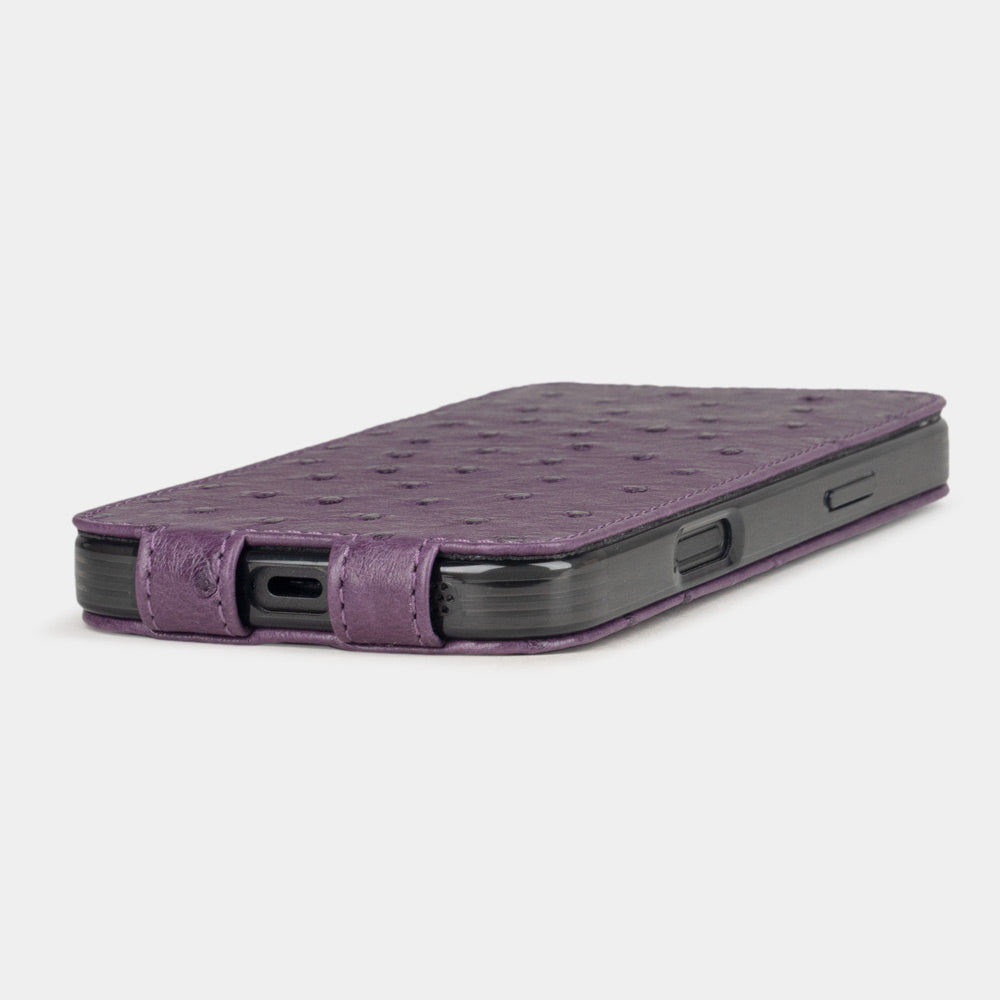 iPhone 16 pro max case ostrich purple