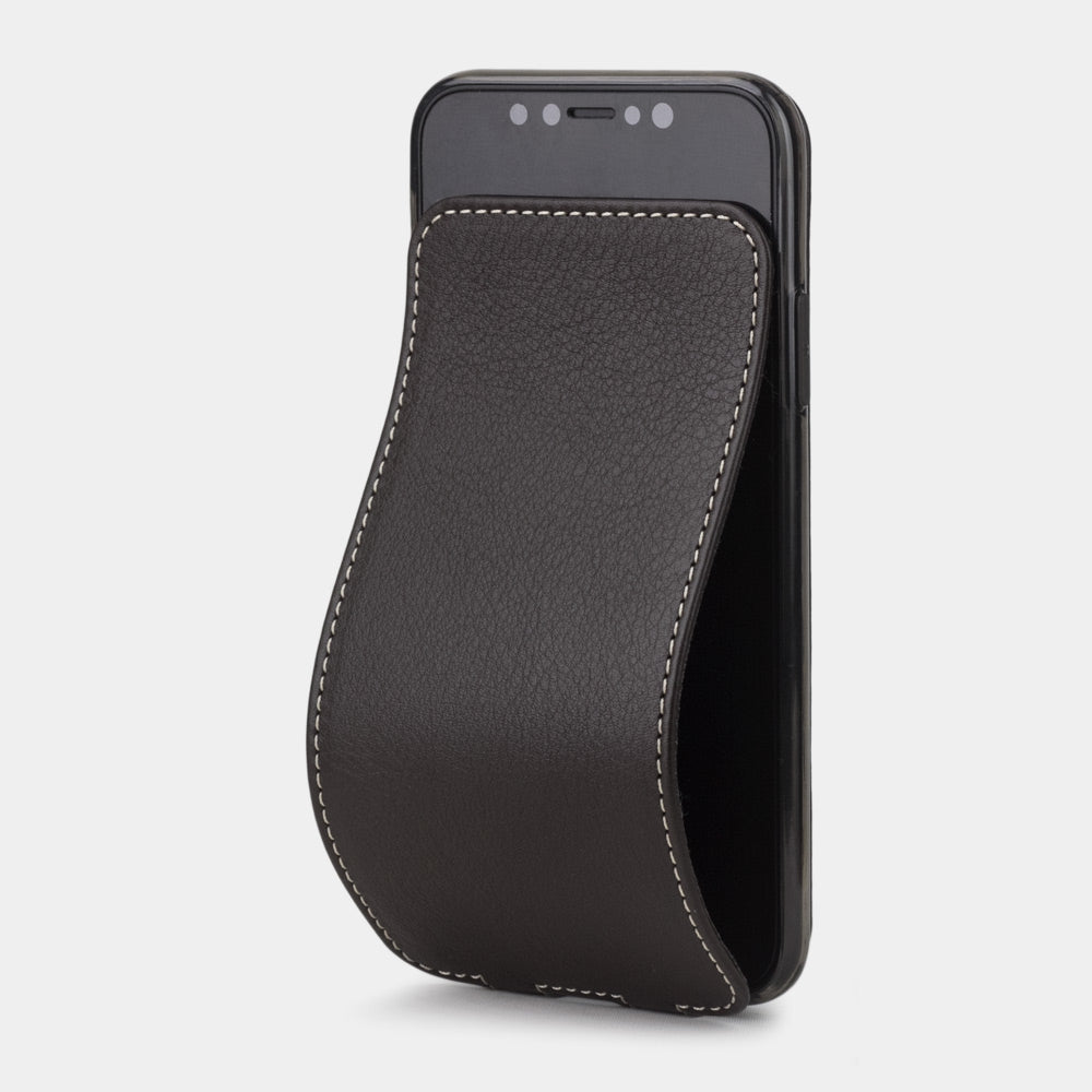 Premium Leather Case iPhone X/XS Brown | Marcel Robert - 0