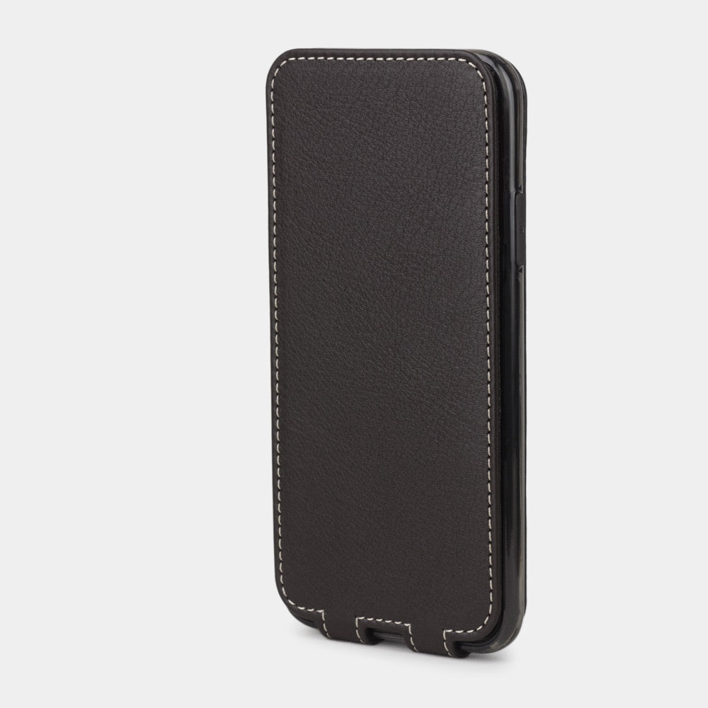 Premium Leather Case iPhone X/XS Brown | Marcel Robert - 2
