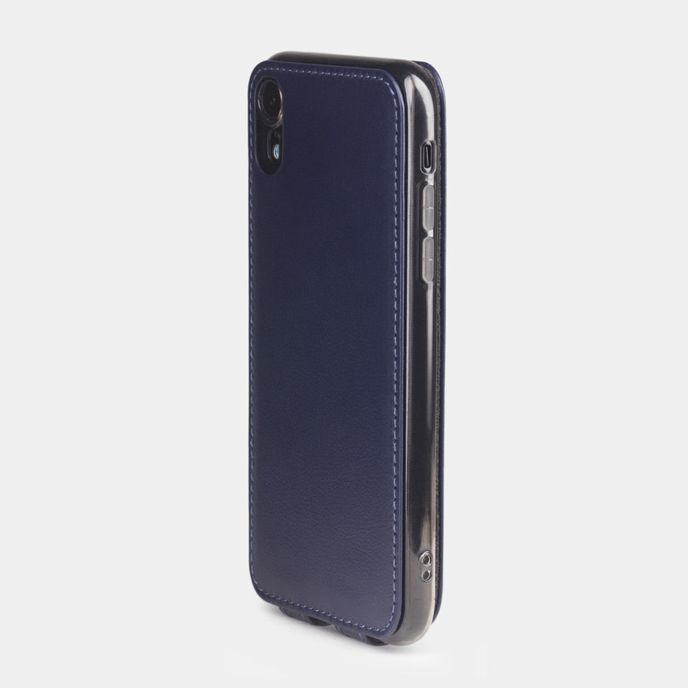 Case iPhone XR Premium Leather Blue Indigo | Marcel Robert - 7
