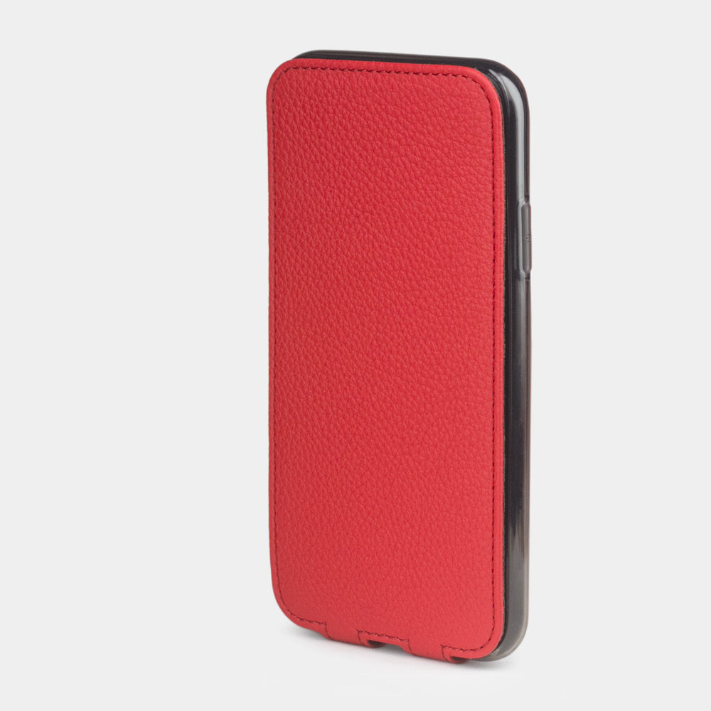 Leather Case iPhone XR Leather Red | Marcel Robert - 3