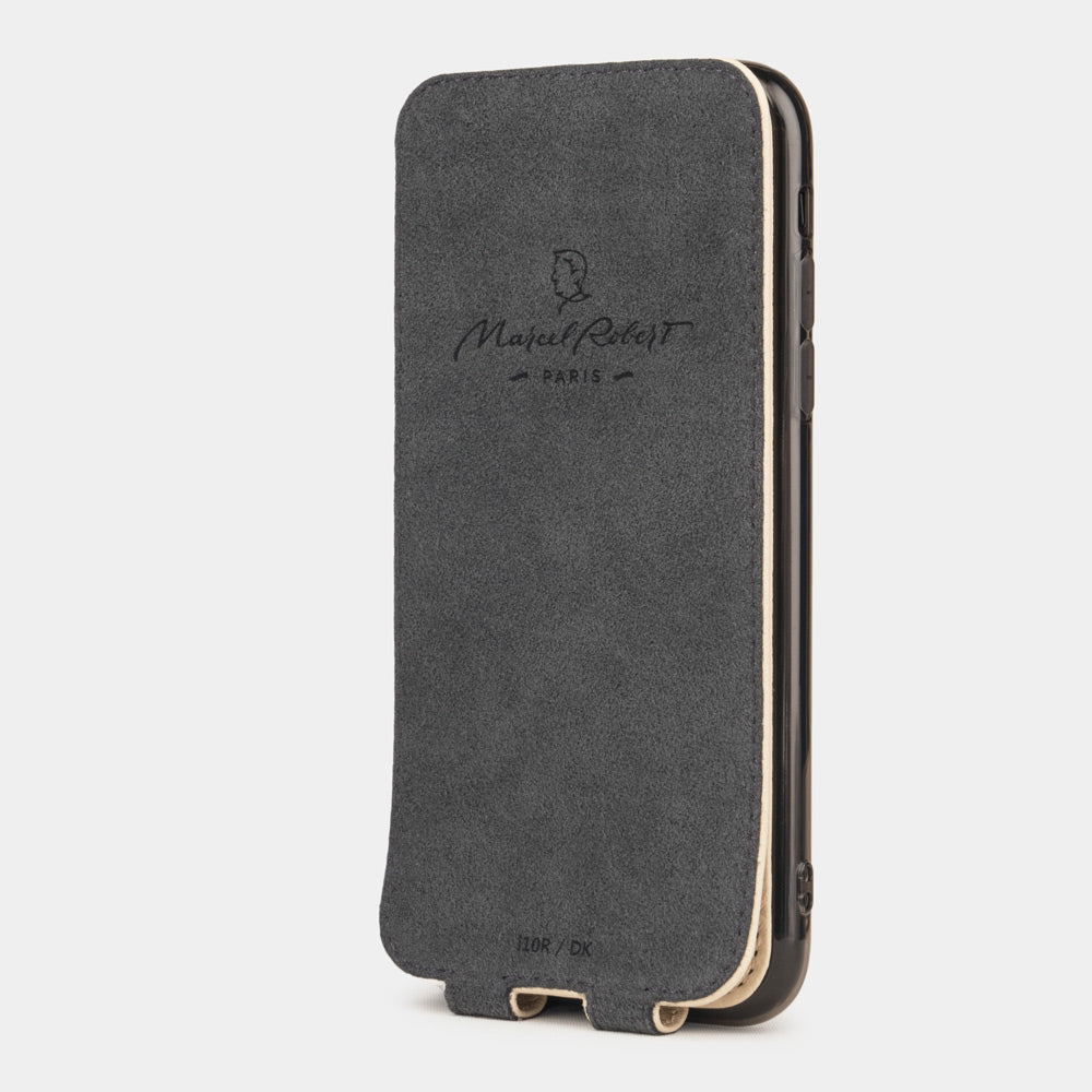 Premium Leather Case iPhone XR White Cream | Marcel Robert - 3