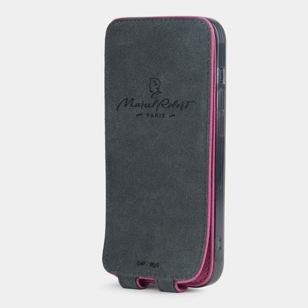 Premium Leather Case iPhone 16 Pink | Marcel Robert - 4