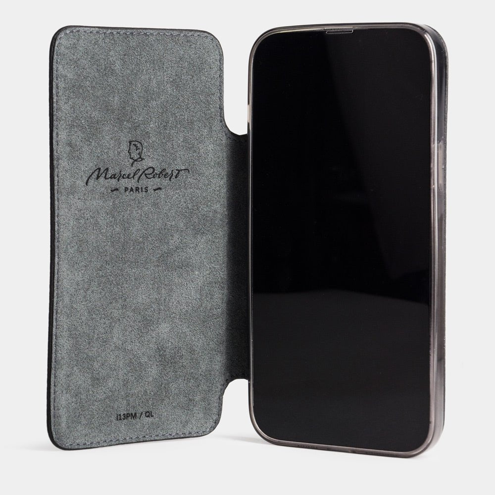 Leather iPhone 16 Pro Folio Protection Case | Marcel Robert - 2