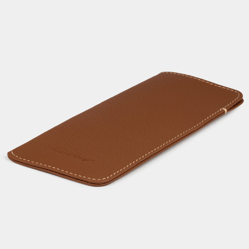 glasses pouch Pocket leather gold