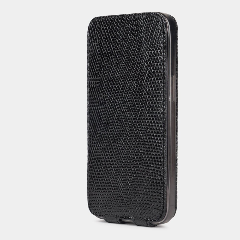 Lizard Leather Case iPhone 12 Pro Max Black | Marcel Robert - 4