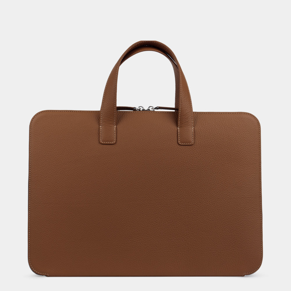 notebook bag 17'' Bocage with pockets gold