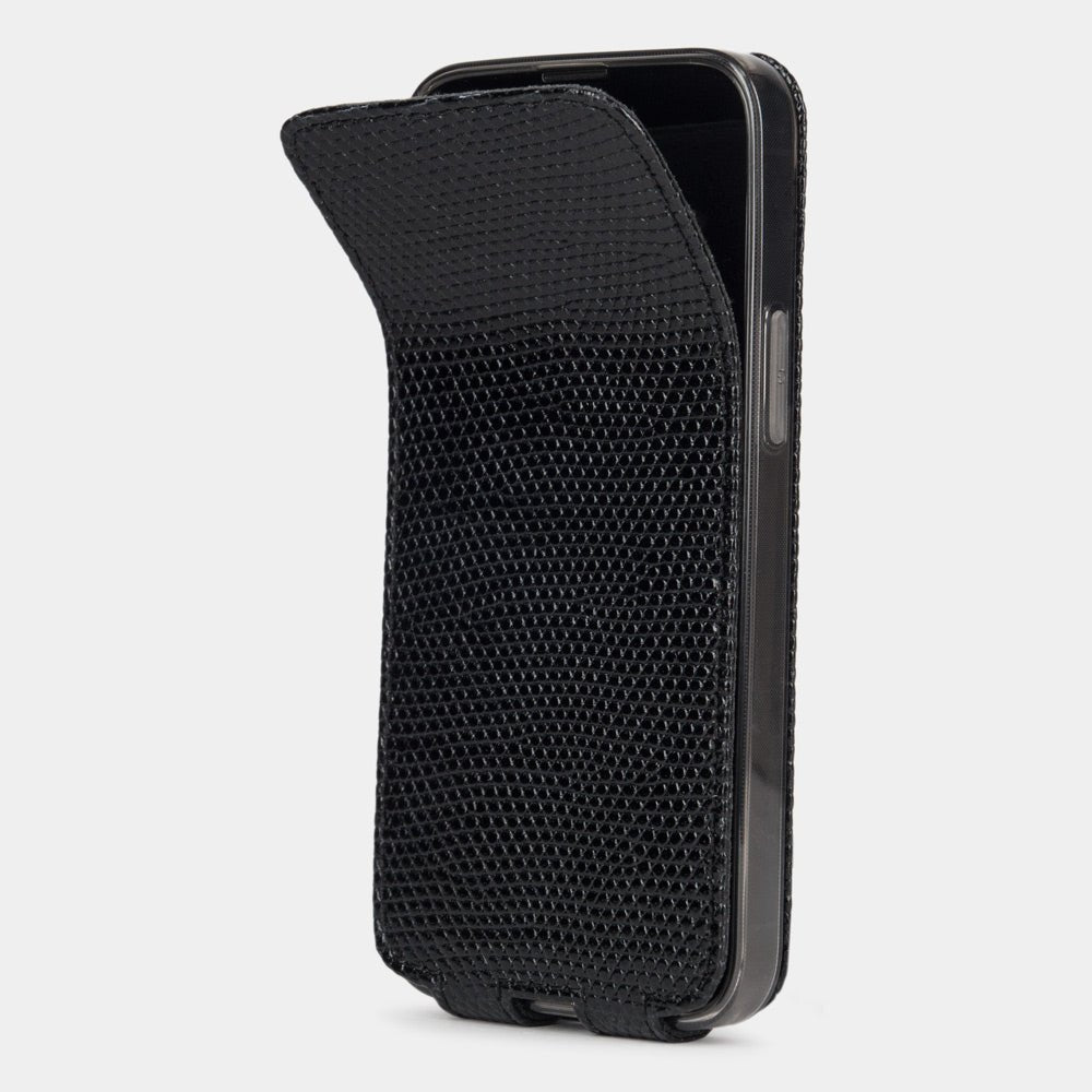 Premium Lizard Case iPhone 13 Pro Max Black | Marcel Robert - 4