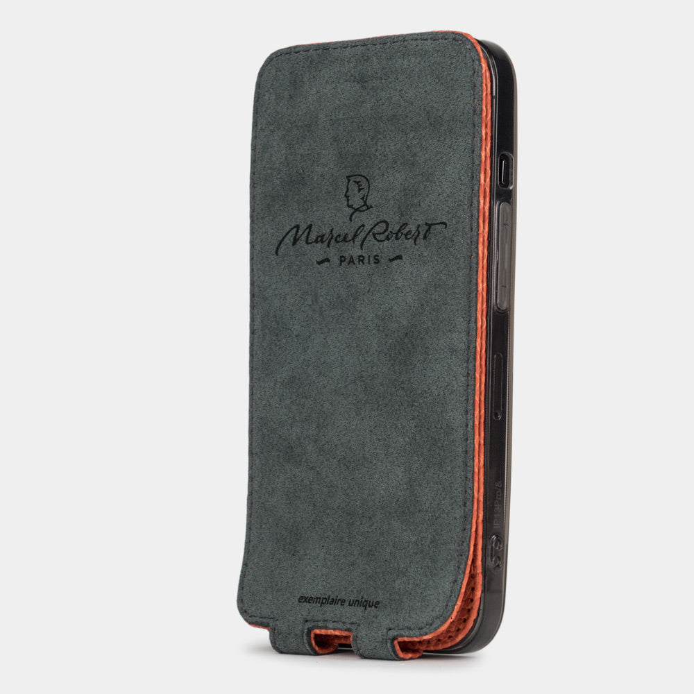 case iPhone 13 pro lizard orange