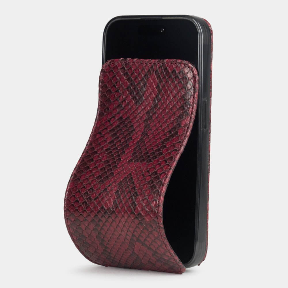 Elegant Python Leather Case iPhone 15 Pro Max| Marcel Robert - 0