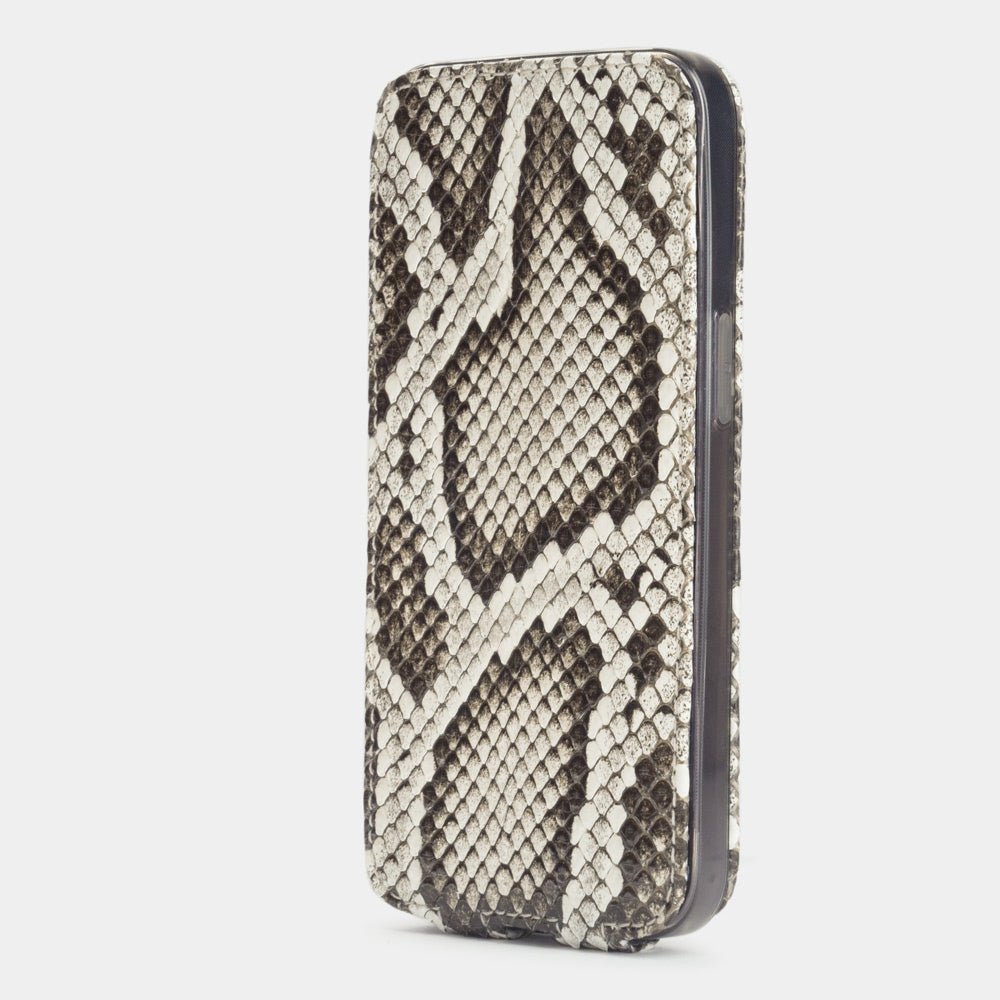 Natural Python Leather Case iPhone 15 Pro | Marcel Robert - 6