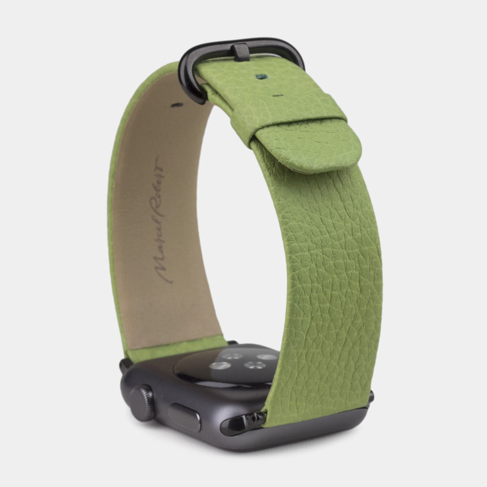 strap apple watch 45 / 46mm olive | Marcel Robert