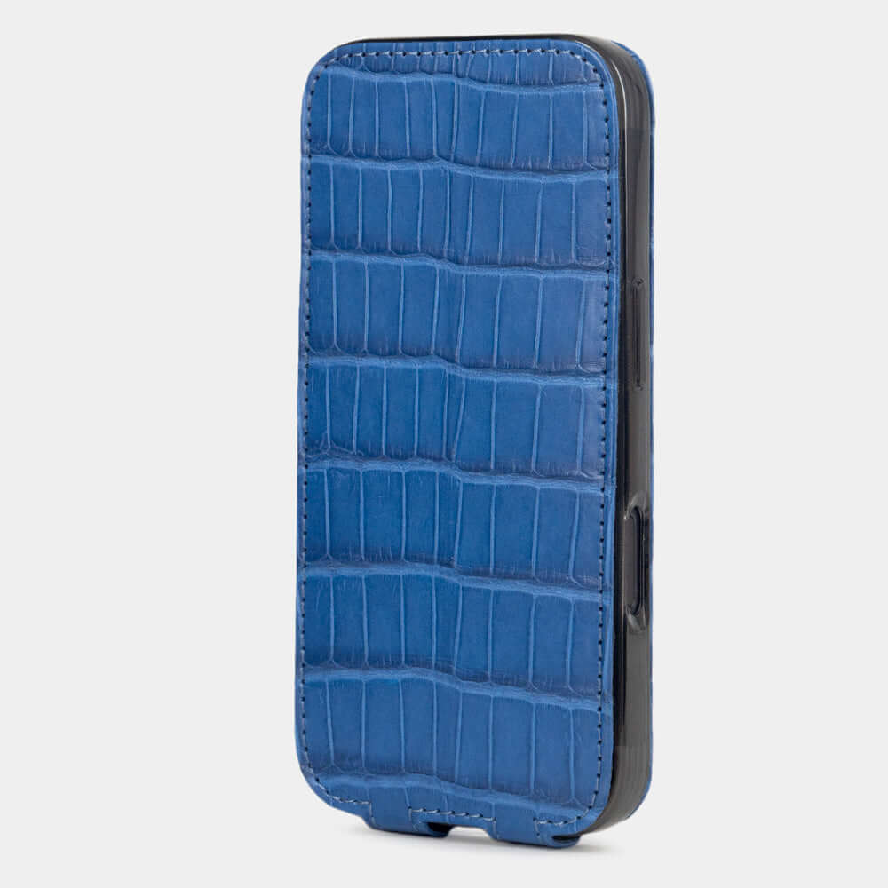 Alligator case iPhone 16 pro Blue