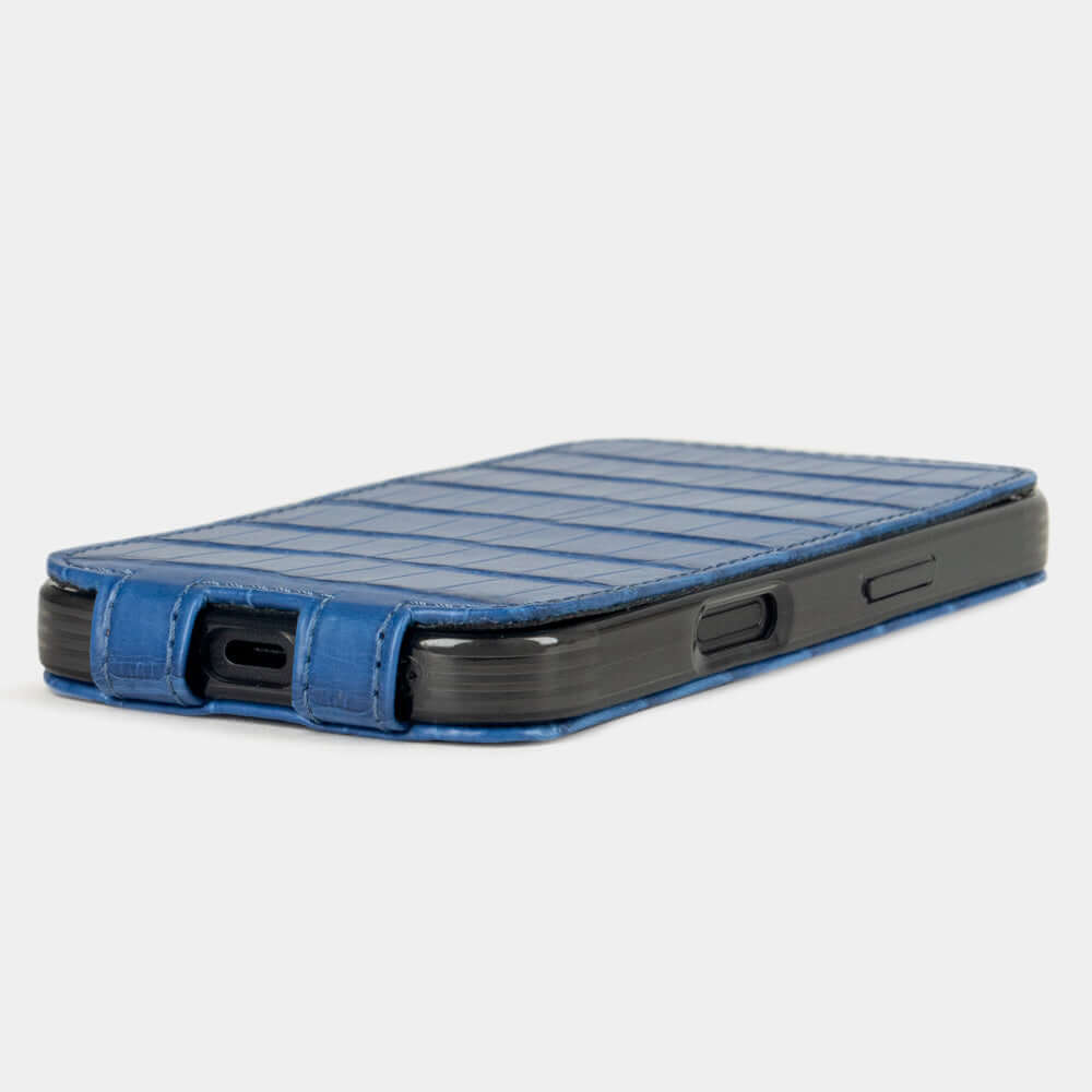 Alligator case iPhone 16 pro Blue