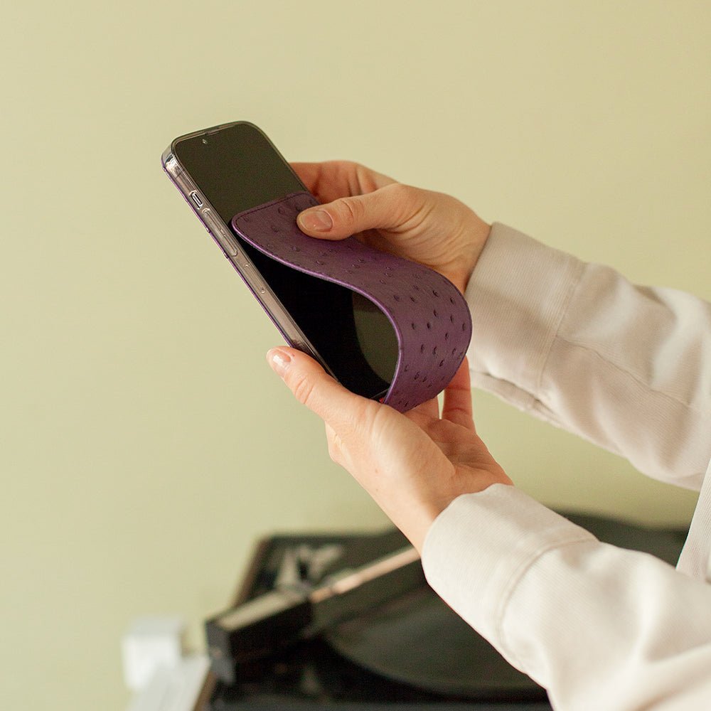 case iPhone 13 mini ostrich purple | Marcel Robert